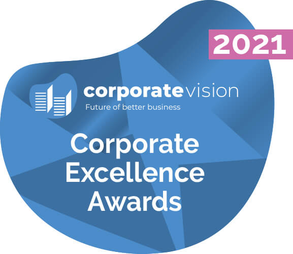 Corporate Vision Excellence Award Badge