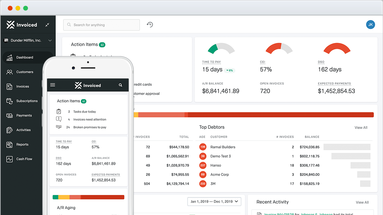 Invoiced Accounts Receivable Cloud Demo