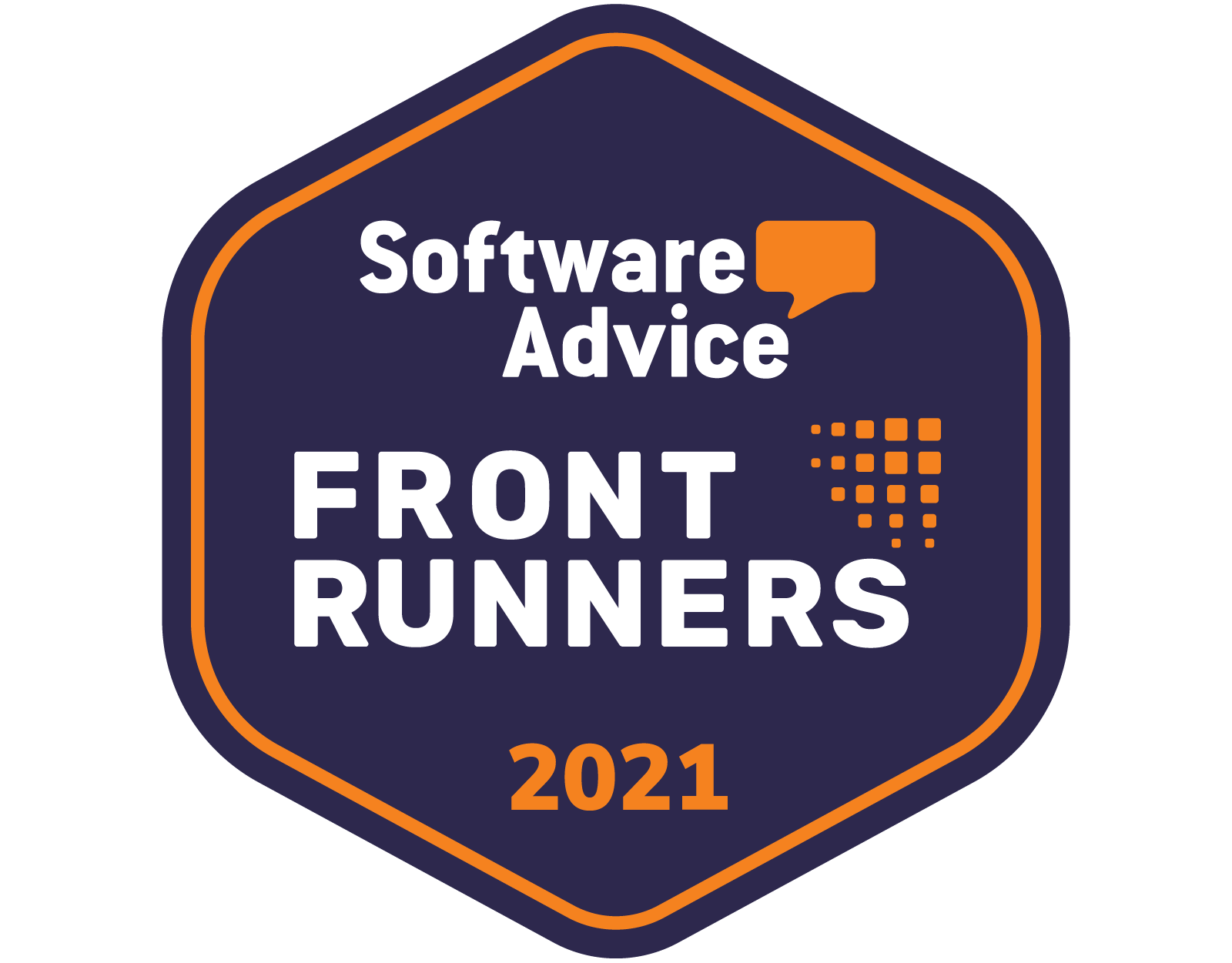 Software Advice Front Runners Badge